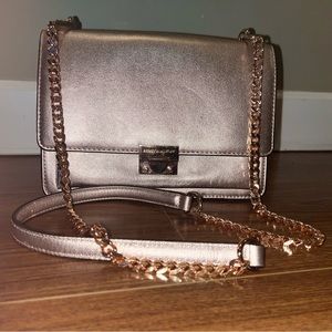 Rebecca Minkoff Rose Gold Cross-body or Shoulder Bag